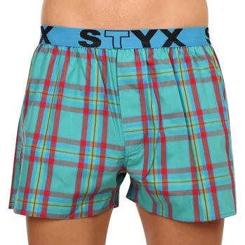 Trenýrky Pánské trenky Styx sportovní guma vícebarevné (B939) M Možnost vrácení zboží ZDARMA do 120 dnů!