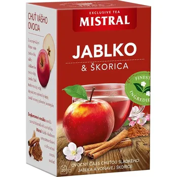 Čaj Balírny obchodu a.s. Poprad Mistral Jablko + skořice, 40 g