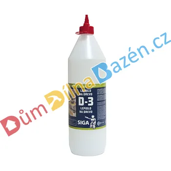 Tmel Lepidlo Siga PRO D3 na dřevo Hmotnost: 500 g