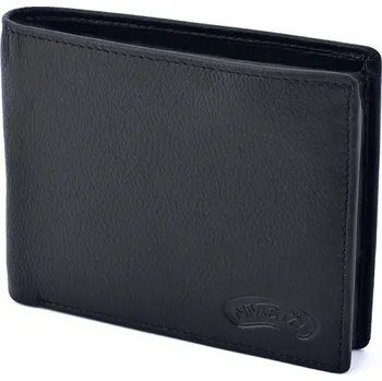 Peněženka Pánská kožená peněženka Nivasaža N212-CLN-B černá