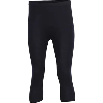 Pánské termo spodky ULLÅNGER- ECO Pánské 3/4 spodní kalhoty z merino vlny, černá XXL
