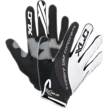Cyklistické rukavice XLC Mercury Pro Team bílé/černé vel. M (Cyklistické rukavice&nbsp;XLC Mercury Pro Team bílé/černé vel. M)