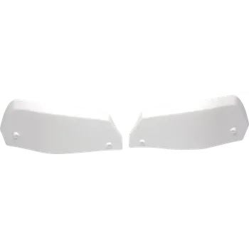 Sada přídavných větrných deflektorů pro kryty páček BARKBUSTERS HANDGUARDS VPS - SPARE PART WIND DEFLECTORS barva bílá, pár (větrný deflektor s variabilní výškou)