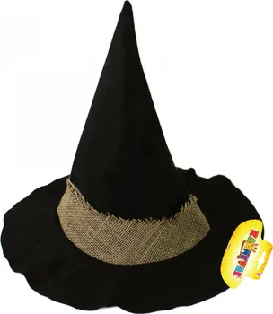 Karnevalový doplněk Rappa 420250 klobouk čarodějnický pro dospělé