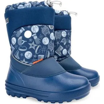 Chlapecké sněhule Dětské zimní sněhule DEMAR Alex 1201 A modré Velikost 29