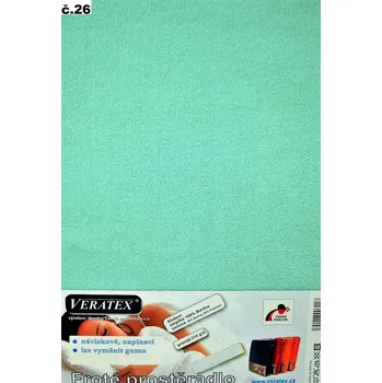 Prostěradlo Froté prostěradlo postýlka 60x120 cm (č.26-tyrkysová)