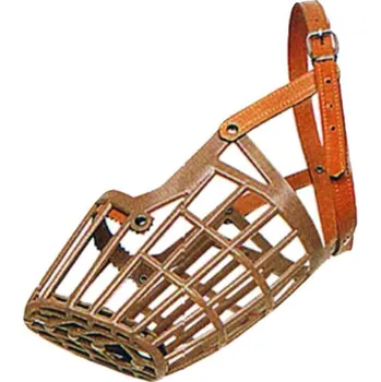 Náhubek pro psa Gimborn Náhubek plastový č. 9/2 s kůží