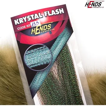 Hends Products Perleťové kroucené vlasy Hends Krystal Flash Barva: Tmavě-Hnědá