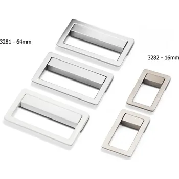 Nábytkové kování 328 - 002 bílá, 64 mm