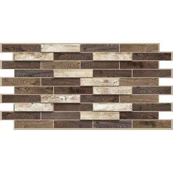 Obklad 3D obkladový omyvatelný panel PVC Staré parkety (490 х 980 mm) (Staré parkety (490 х 980 mm))