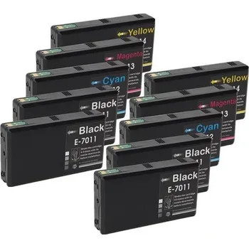 BIGPACK 2X EPSON T701 CMYK + 2X T7011 ZDARMA