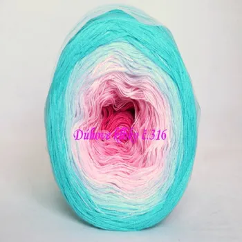 Příze Duhové klubíčko 316, 3nitka 900 m