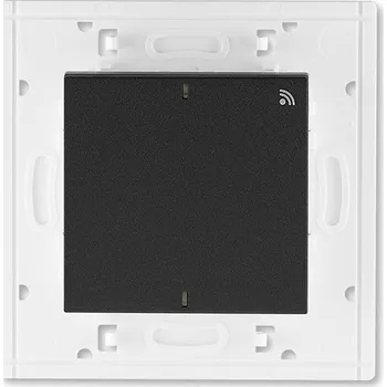 vypínač 3299H-A21908 63 Vysílač ABB RF 868 MHz jednonásobný, nástěnný, onyx/kouřová černá, ABB