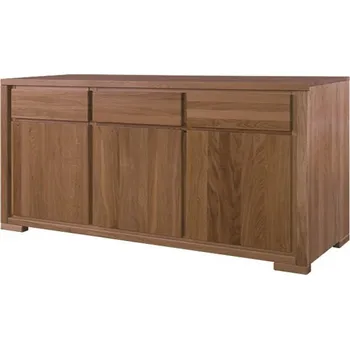 Nábytek ImportWorld Komoda Prior Classic masiv dub v95 x š137 x h45 cm (Barva dřeva: Brendy)