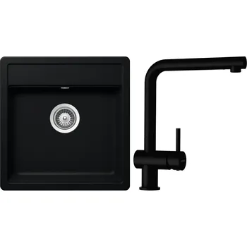 Granitový dřez Set Schock S11-1 (dřez Mono N-100S Puro + baterie Epos Puro)