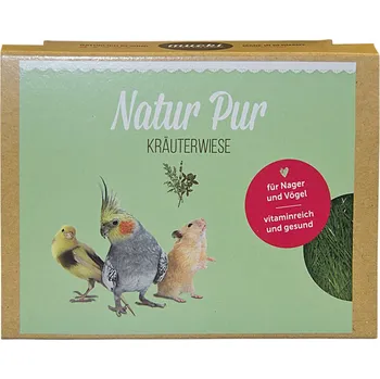 Krmivo pro ptáka Luční byliny Mucki -2 x Ptačí louka s držákem