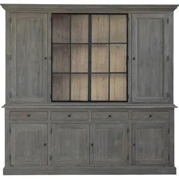 Knihovna Knihovna - příborník D853 Patina povrchu: Bez patiny, Barva povrchu nábytku: Peau d´ane