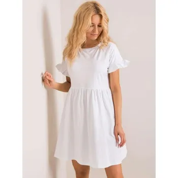 Dámské šaty Dámské šaty Marietta RUE PARIS bílé