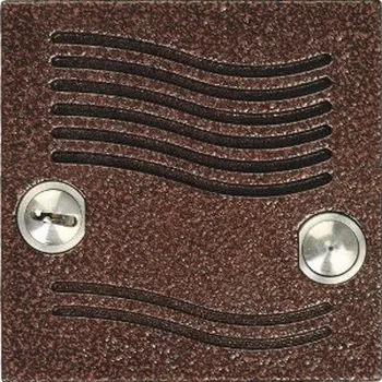 4FN 231 06.1/N Modul vrátného KARAT VIDEO 0 tlačítek, antika měděná, Tesla Stropkov