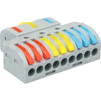 Tracon OVO3P39 Krabicová svorka pružinová 0,5-4mm2, 32A, 400VAC 3P (Tracon OVO3P39)