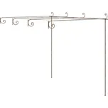 Zahradní železná pergola 313998 4 x 3 x…