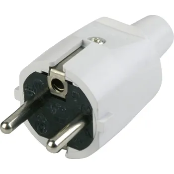 REV 0512070777 zástrčka PVC 250 V šedá IP20