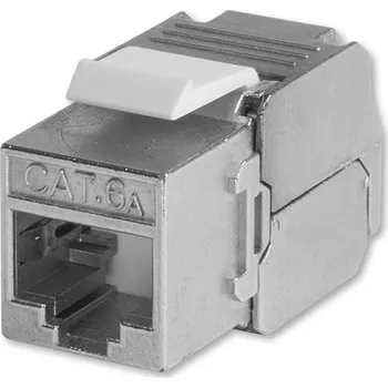 vypínač a zásuvka RJ45C6AS Přístroj zásuvky datové stíněné Modular Jack RJ 45-8 Cat. 6AS