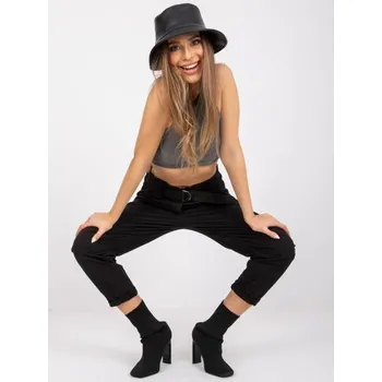 Dámské kalhoty Dámské kalhoty bavlněné CABRERA černé