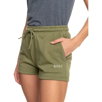 Dámské kraťasy kraťasy Roxy Surf Stoked Short Terry - GNG0/Loden Green XL