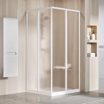 Sprchové dveře RAVAK Ravak: Sprchový kout Supernova SRV2-S + SRV2-S, 14V301O211 Bílý GRAPE-sklo 900