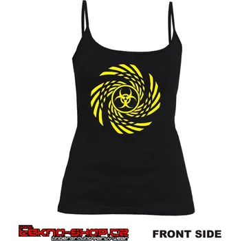 TEKNOSHOP Biohazard 4X tekno tílko s potiskem dámské XL černé