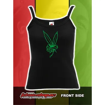 TEKNOSHOP GREEN VICTORY dnb tílko s potiskem dámské L černé