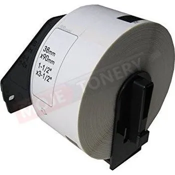 Pásek do tiskárny KOMPATIBILNÍ ETIKETOVÁ PÁSKA BROTHER DK-11208 38mm x 90mm, 400KS