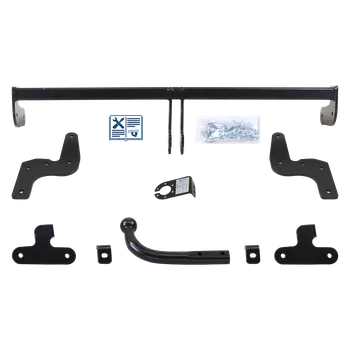 Tažné zařízení Hak-Pol tažné zařízení pevné včetně TowTec elektropřípojky 7pólové typová - CITROËN C4 CACTUS
