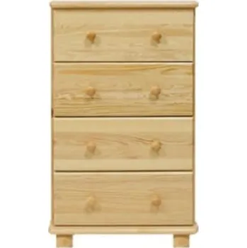 ImportWorld Komoda Valentýn - v100 x š55 x h47 cm (Barva dřeva: Dub)