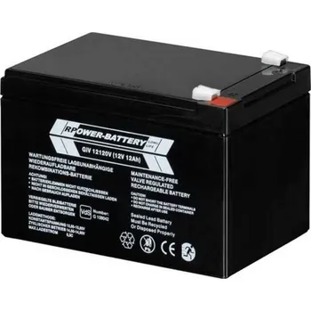 GHV9240001V0012 SAK12 Uzavřená olověná baterie,12VDC, 12Ah, ABB KNX