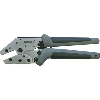 Kleště 211962 Kleště lisovací MULTI bez raznic, Haupa