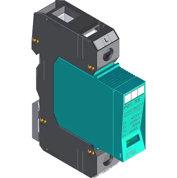 Jistič PO I 1 280V/12,5kA (81.001) Přepěťová ochrana modulární, vyměnitelná, B+C+D, KIWA
