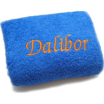 Ručník Osuška s výšivkou 70x140cm - mužská jména (Osuška, ručník s výšivkou mužského jména)