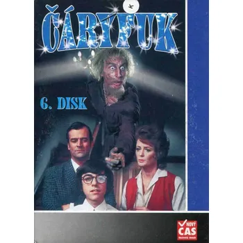 DVD film Čáryfuk 6. disk (DVD) (papírový obal) - Seriál