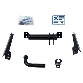 Tažné zařízení AUTO-HAK tažné zařízení pevné včetně TowTec elektropřípojky 7pólové univerzální - CITROËN AX