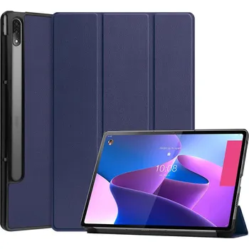 Pouzdro na tablet Luxusní Pouzdro Lenovo Tab P12 Pro Modrá: Tmavě Modrá