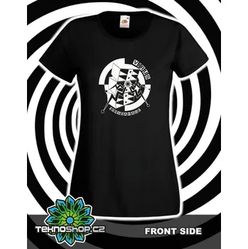 Dámské tričko TEKNOSHOP Virus Sound System Repro Creature tričko s potiskem dámské XL žluté