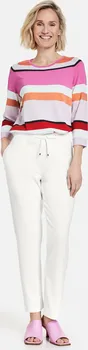 Dámské kalhoty Gerry Weber dámské kalhoty z úpletu 822191-44039/99700 Bílá 38