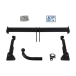 AUTO-HAK tažné zařízení pevné včetně TowTec elektropřípojky 7pólové univerzální - NISSAN NOTE
