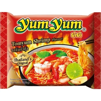 Wan Thai Foods Industry Yum Yum nudlová polévka 70 g Tom Yum