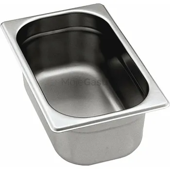 GN 1/4 (h=65 mm) nerezová plná OPTINOX