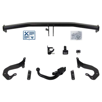 Tažné zařízení Brink tažné zařízení Odnímatelné včetně TowTec elektropřípojky 7pólové univerzální - PEUGEOT 5008 II