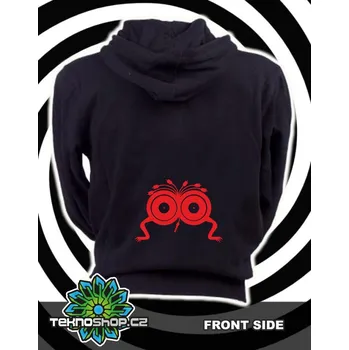 Pánská mikina TEKNOSHOP Zrůdy mikina na zip s kapucí s potiskem