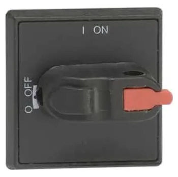 Jistič 1SCA105237R1001 OHBS3RH Rukojeť se štítkem na odpínač OT16…80FT3, uzamykatelná, černá, ABB